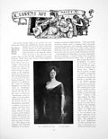 Antique Old Print Current Art Notes Mrs Lockhart Cornish ValleyPages 1911