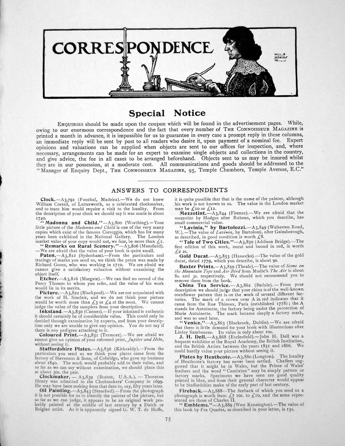 Antique Old Print Correspondence Scribe Table Quill Pens HeraldicPage 1911