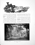Antique Print Notes Brussels Tapestry Panel Scene Don QuixotePages 1911