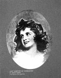 Original Old Antique Print Lady Hamilton As Euphrosyne By George Romney 1911