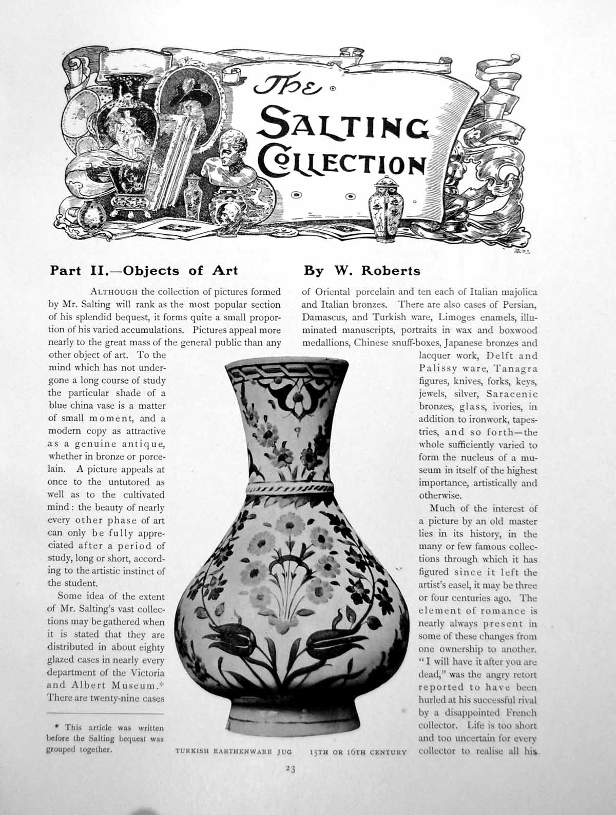 Old Antique Print The Salting Collection Part Ii Objects ArtPages 1911