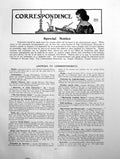 Antique Old Print Correspondence Scribe Writing Desk Quill PensPage 1911