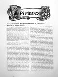 Antique Print An Early English Pre-Holbein School PortraiturePages 1911