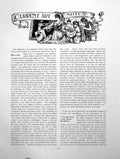 Old Antique Print Art Notes Adoration The Kings The Toy BoatPages 1911