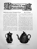 Old Antique Print Eighteenth-Century Variegated Wares AgatePages 1911