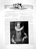 Antique Print Unidentified Portrait Woman City Liverpool PlatePage 1912