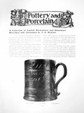 Antique Old Print Collection English Brownware Stoneware PotteryPages 1912