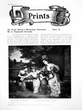 Antique Old Print Mr. Fritz Reiss'S Mezzotint Portraits Part IiPages 1912