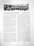Antique Print Some Continental Base Metal Spoons Chas Gj PortPages 1912