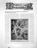 Old Antique Print Furstenberg Groups Perseus And AndromedaPages 1913