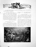 Antique Old Print Notes Queries Unidentified Paintings Men LadyPage 1913