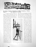 Antique Old Print Dr Albert Figdor'S Collection Dolls FurniturePages 1913