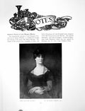 Antique Old Print Notes Raeburn'S Portrait Lady Margaret MacleanPages 1913
