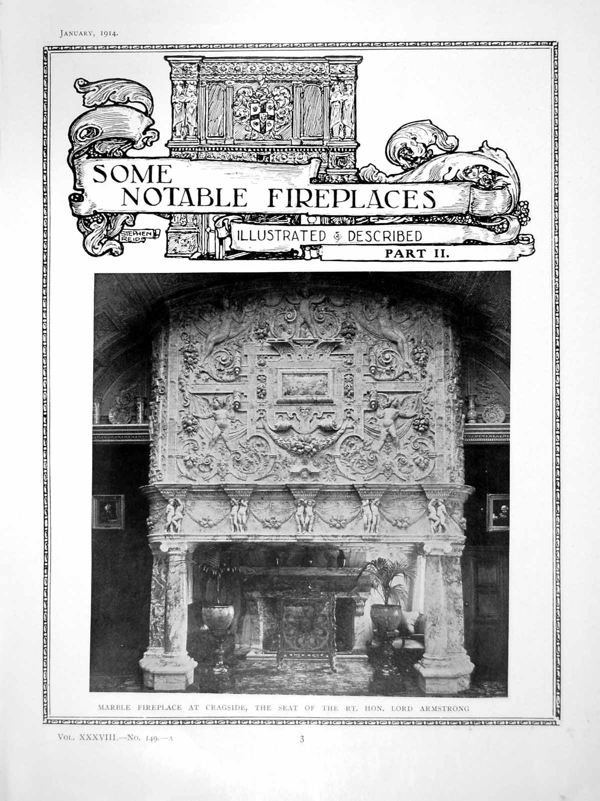 Old Some Notable Fireplaces Illustrated Described Pt IiPages 1914