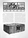 Antique Old Print Notes Some Fine Pieces Oak Box German EnglishPages 1914