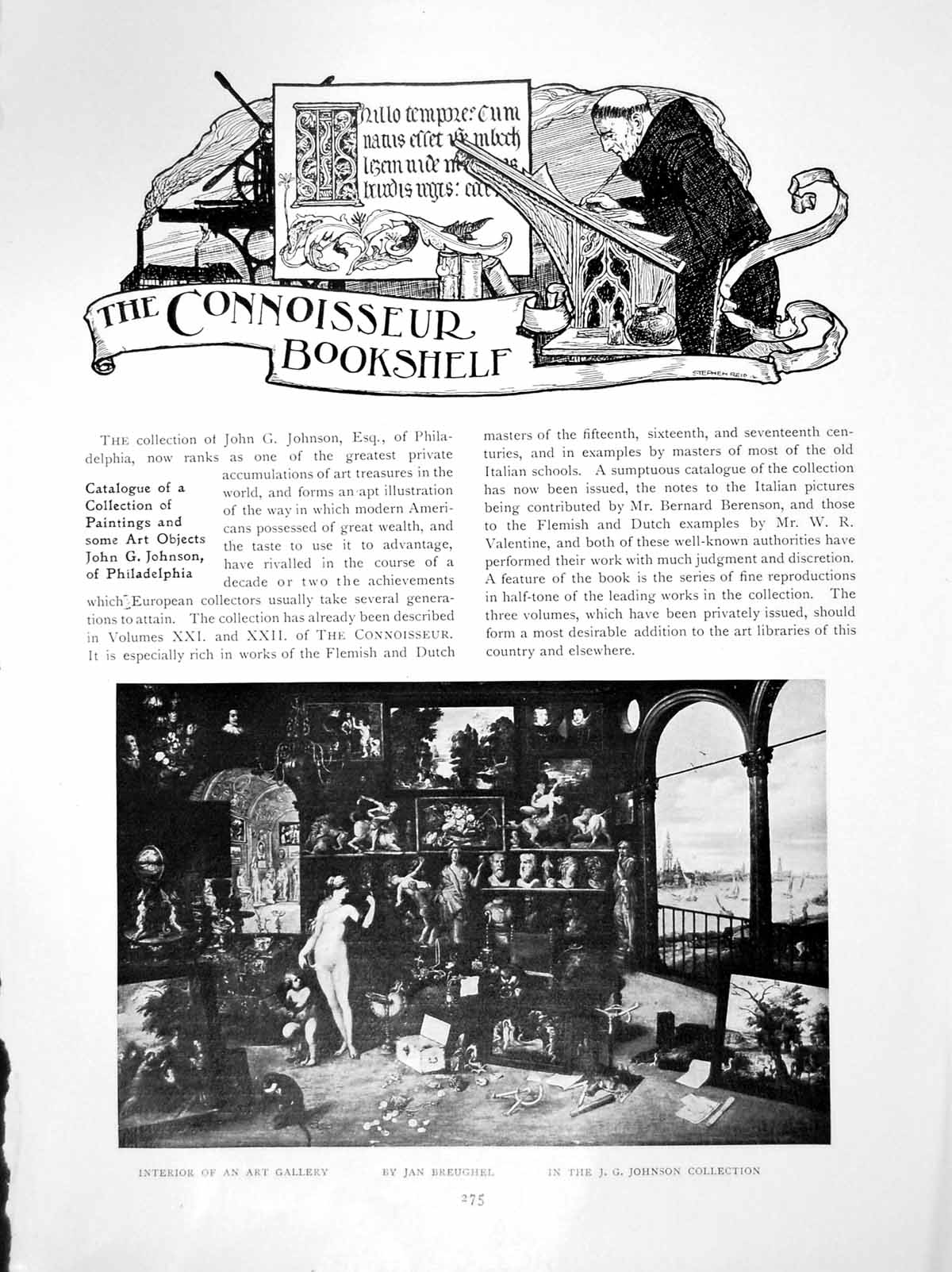 Antique Old Print Collection Paintings Art Objects Jg JohnsonPages 1914
