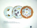Old Antique Print Swansea Plates From English China By Mrs W Hodgson 1914 20th