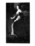 Antique Old Print Portrait Beatrice De Cusance Princesse De Cante-Croix 1914
