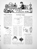 Old Antique Print Rings In Picures Small Collector St. AgnesPages 1914
