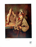 Antique Print The Fisher Boy By James Inskipp Smiling Child With Catch 1914