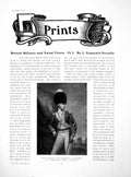 Antique Old Print British Military And Naval Lieut.-Colonel CoxPages 1914