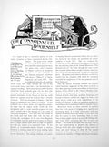 Old Antique Print Bookshelf Countess Sunderland BrandenburgPages 1914