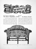 Antique Print Years Mahogany Furniture X Director ChippendalePages 1914