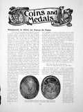 Old Miniatures In Silver Portrait Medal Queen ElizabethPages 1914