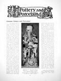 Antique Old Print Chinese Pottery And Porcelain Figure Shou LaoPages 1915