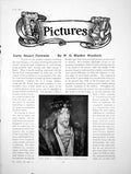 Old Antique Print Early Stuart Portraits King James I Ii IiiPages 1915