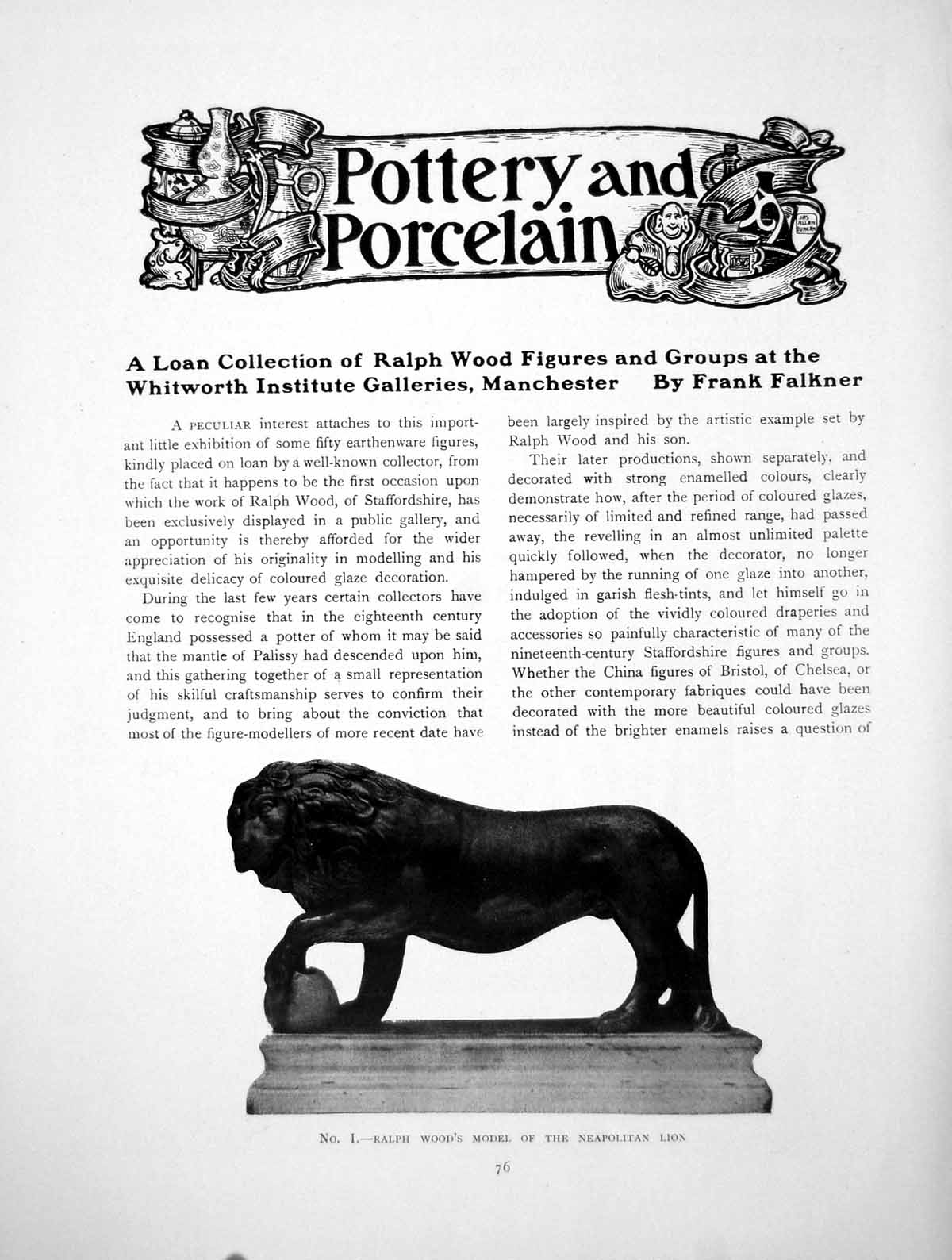Old Antique Print Loan Collection Ralph Wood Figures GroupsPages 1915