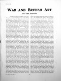 Antique Old Print War And British Art Jane Countess HarringtonPages 1915