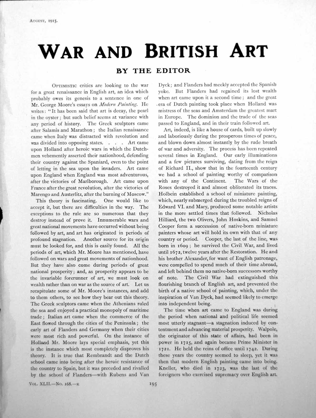 Antique Old Print War And British Art Jane Countess HarringtonPages 1915