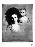 Original Old Antique Print Georgiana Countess Spencer And Daughter 1915 20th