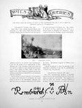 Antique Print Queries Unidentified Paintings Signature CushionPage 1916