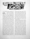 Antique Print Art Notes Closing National Galleries Museums OakPages 1916