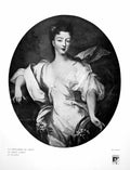 Antique Old Print La Princesse De Conti By Pierre Gobert At Versailles 1916