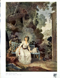Antique Print Nina Mdlle Dugazon By F Janinet After C Hoin 1787 Garden 1916
