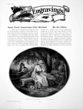 Original Old Antique Print Some Early Engravings After MorlandPages 1916