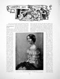 Antique Old Print Notes International Society Maid Delicate AirPages 1916
