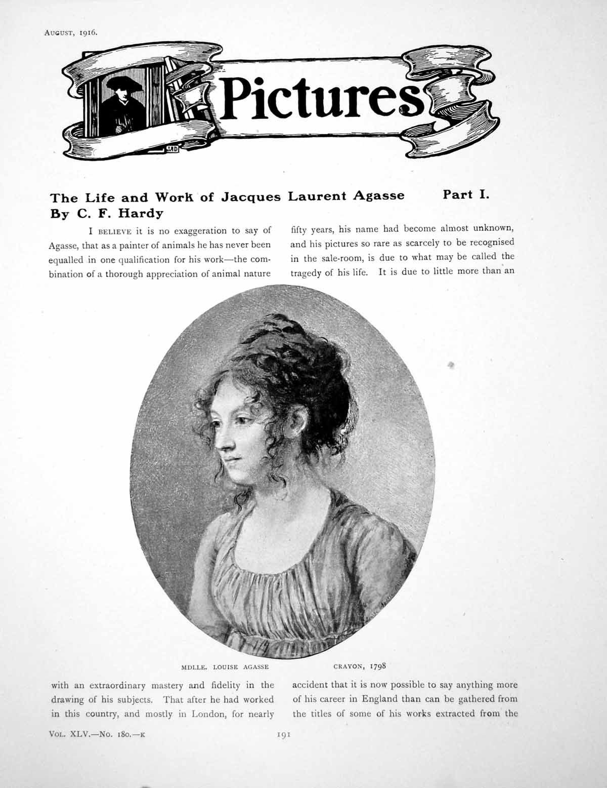 Antique Print The Life And Work Jacques Laurent Agasse Part4 Pages 1916