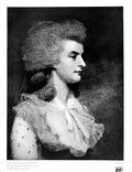 Original Old Antique Print Lady Elizabeth Seymour By Sir Joshua Reyns 1916 20th