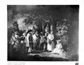 Old Antique Print Children Playing At Siers Engraved George Keating 1916 20th