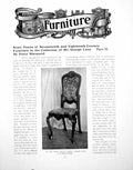 Antique Old Print C17Th & C 18th Furniture Collection George LeonPages 1917