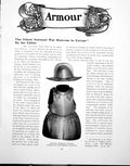 Antique Old Print est National War Museum Europe Tower LondonPages 1917