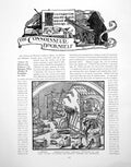 Antique Print Bookshelf Silver Its History Romance A RefineryPages 1917