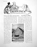 Old Vintage Print Drawings Notes On Dr Monro And His CirclePages 1917