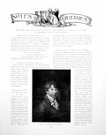 Antique Print Notes Queries Unidentified Portrait Salt-CellarPages 1917