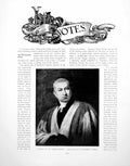 Old Vintage Print Notes Portrait Dr Thomas Munro Carron OvenPages 1917