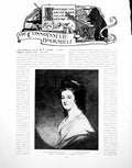 Antique Old Print Bookshelf The Hothams Miss Henrietta StaircasePages 1917